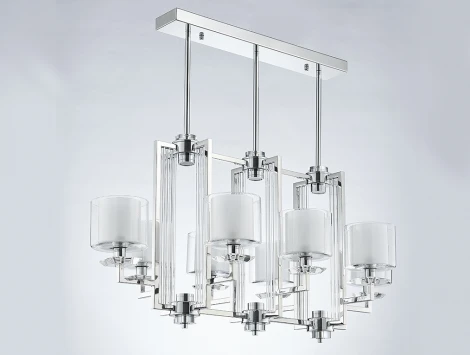 Потолочная люстра Newport 4400 4408/S chrome (220V)