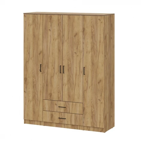Шкаф распашной Арника для одежды ШК 1 (Серия 2), Дуб золотой