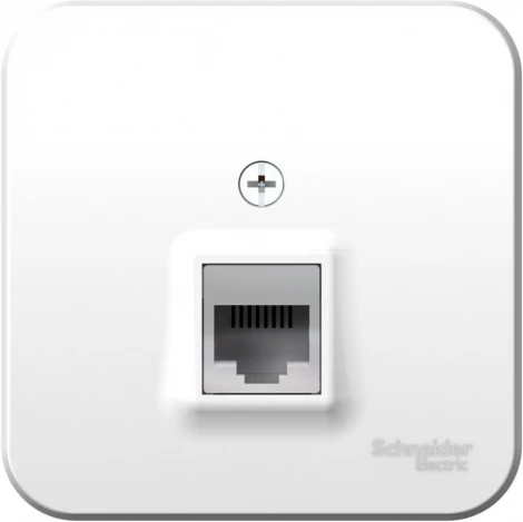 Розетка накладная Ethernet RJ-45 (белый) Systeme Electric Blanca BLNIA045001