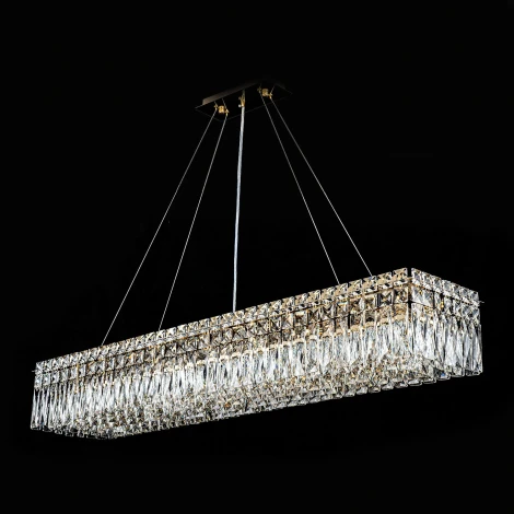 Подвесная люстра хрустальная Modelux ML.7084.1200 GD