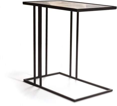 Журнальный столик Stone 026-1, керамика белая Top Concept A026.2 A01