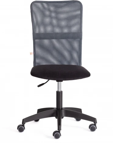 Компьютерное кресло игровое Tetchair START (Флок,Ткань/Черный,Серый) 20603