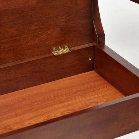 Скамейка ALBIZZI (Альбицци) dark walnut (дерево гевея/мдф)