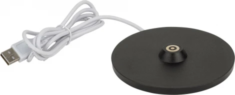 Интерьерная настольная лампа светодиодная с аккумулятором Ubiqua Zoom Desk 329101 (сенсорный выключатель, IP54)