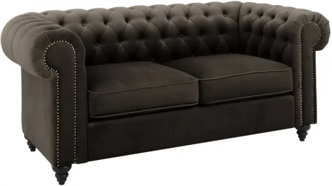 Диван Chester Classic ОГОГО (арт.665420), (Ткань/Серый)