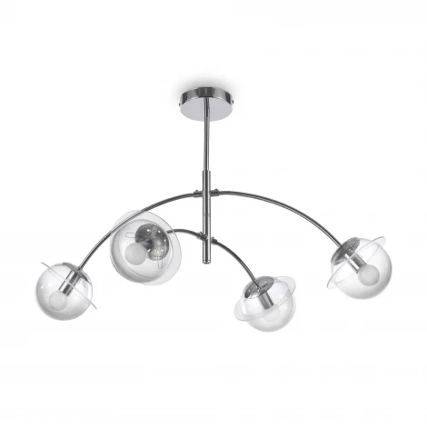 Потолочная люстра на штанге Freya Lumix FR5323CL-04CH шарики