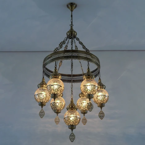 Люстра подвесная Каир CL419163 (220V, на цепи)