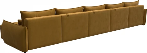 Диван п-образный Лига-051 НПБ МегаЛонг Лига Диванов (Велюр) арт.128743