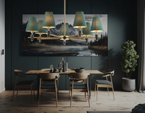 Потолочная люстра на штанге Ambrella HIGH LIGHT LH75053 (220V)