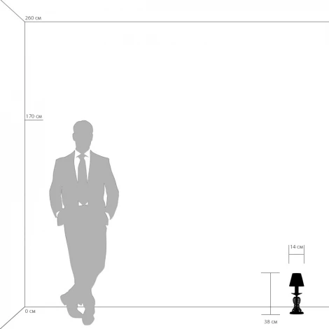 Интерьерная настольная лампа Osgona Riccio 705914 (220V)