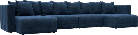 Диван П-образный Лига-052 НПБ Лонг Лига Диванов (Велюр) арт.128855