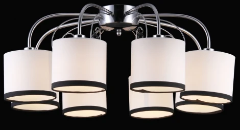 Потолочная люстра Natali Kovaltseva Girona 75041-8C CHROME