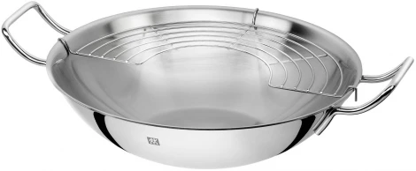 Вок со стеклянной крышкой, гранат, 30 см, 4,4 л 1312987 Staub