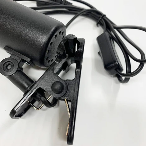 Настольная лампа на прищепке Светкомплект E63/N.B (220V, выключатель)