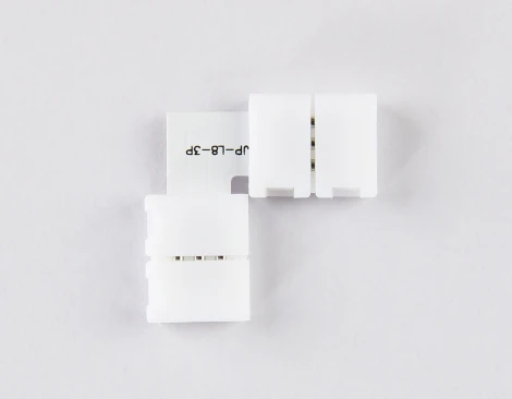 Соединитель угловой L для светодиодной ленты Ambrella Illumination GS6601 2835 12/24V (3 конт.)