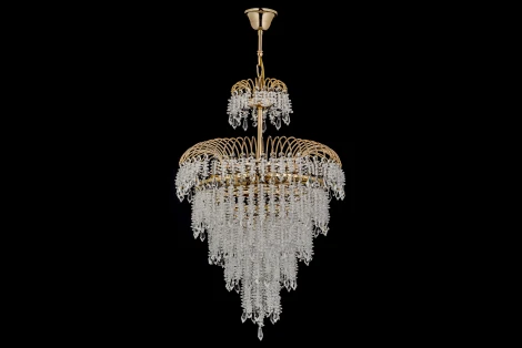 Подвесная люстра Arti Lampadari Sardinia E 1.5.50.105 G (220V, хрусталь, на цепи)