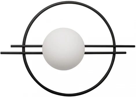 Настенный светильник Loft It Circle 10143 Black (220V, шар)