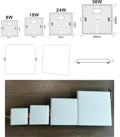 Встраиваемый светодиодный светильник Zortes Cloud ZRS.57794.18