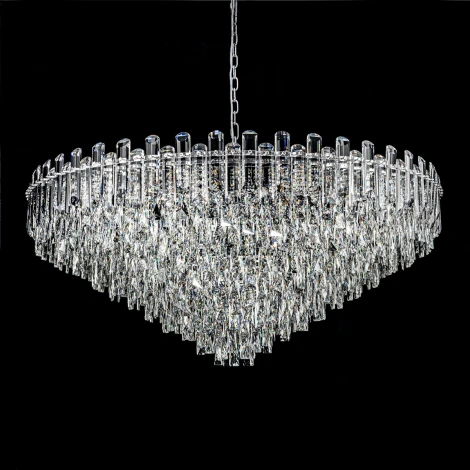 Подвесная люстра хрустальная Modelux ML.7088.1200R CR
