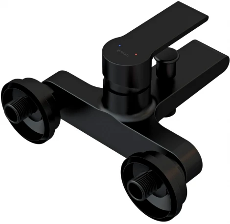 Смеситель Cersanit Brasko Black 63108 для ванны с душем