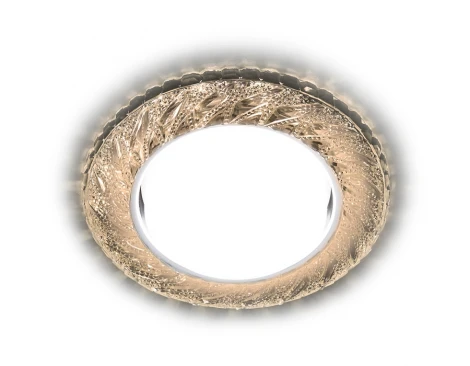 Встраиваемый точечный светильник Ambrella Gx53 Led G303 CL/WW (220V)