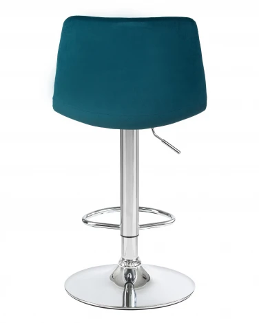 Набор 2 шт стул барный DOBRIN TAILOR (морской волны велюр (MJ9-99))