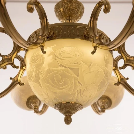 Подвесная люстра Bohemia 7221 72213P/8/210 G P1 U Rose