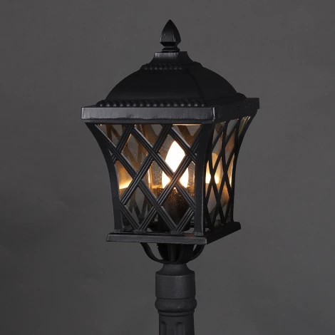 Наземный фонарь Reluce 09017-0.7-001SL 0.8M BK (220V, фонарь, IP44)