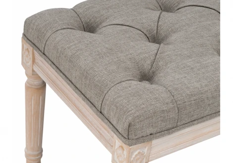 Банкетка Woodville Viera 2 light grey 11854