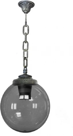 Уличный светильник подвесной Fumagalli GLOBE 300 G30.120.000.BZF1R (220V, на цепи, фонарь, шар, IP55)