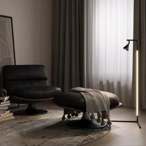 Торшер LED Maytoni Stripe MOD489FL-L20B3K