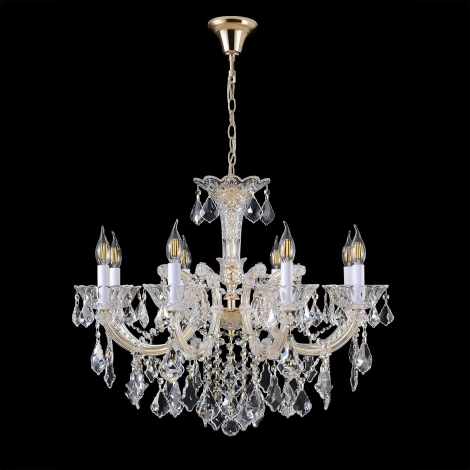 Подвесная люстра Crystal Lux CRISTELLE SP8 GOLD