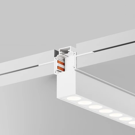 Шинопровод под гипсокартон встраиваемый магнитный белый 2м Maytoni Busbar trunkings Exility TRXM034-422W (48V)