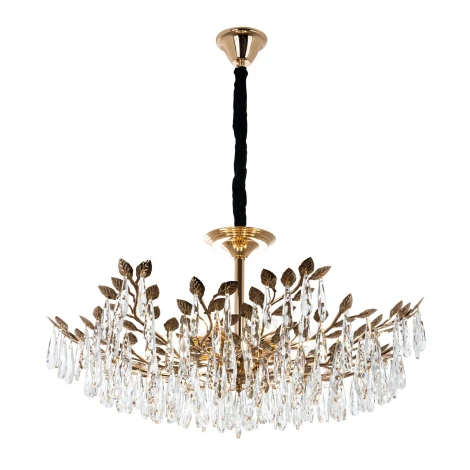 Подвесная люстра хрустальная Modelux MODELUX ML.6747.7 GD