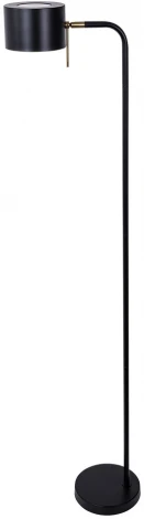Торшер Arte Lamp Sebastian A7051PN-1BK