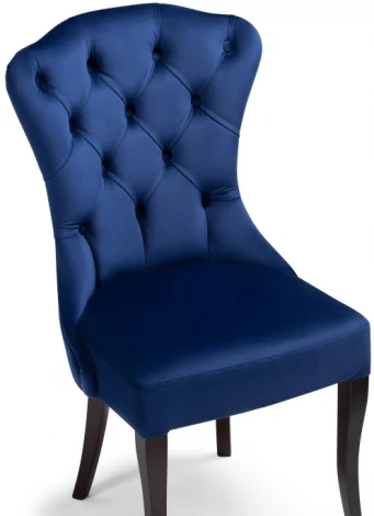 Деревянный стул Woodville Милано 1 синий / венге 474341