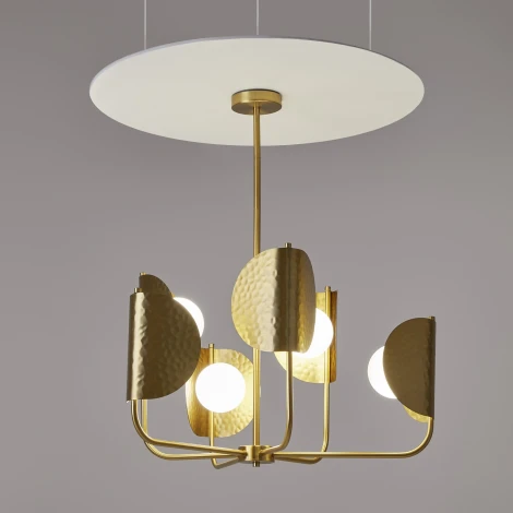 Потолочная люстра на штанге Maytoni Tropic MOD164PL-06BS (220V, шарики)