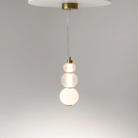 Подвесной светильник Maytoni Collar P069PL-L16G3K (LED, 220V, на проводе, шарики)