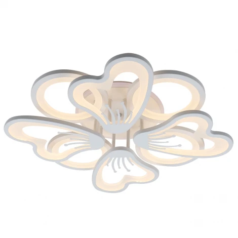 Потолочная люстра светодиодная Escada Armeria 10227/8LED BL 150W White