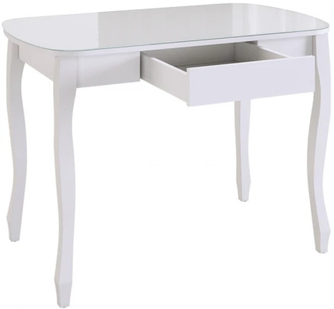 Кухонный стол Woodville Экстра (Массив березы, Белый) 454596