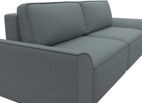 Диван прямой Лига-048 НПБ Лига Диванов (Рогожка) арт.128216