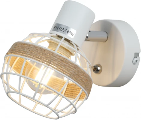 Спот Rivoli Anselma 7034-701 (220V, выключатель, шар)