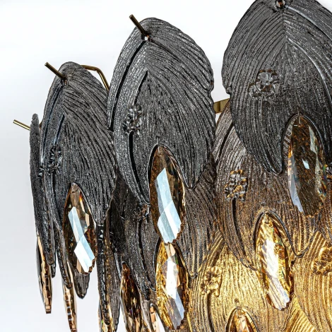 Подвесная люстра хрустальная Modelux MODELUX ML.6928.500 BS