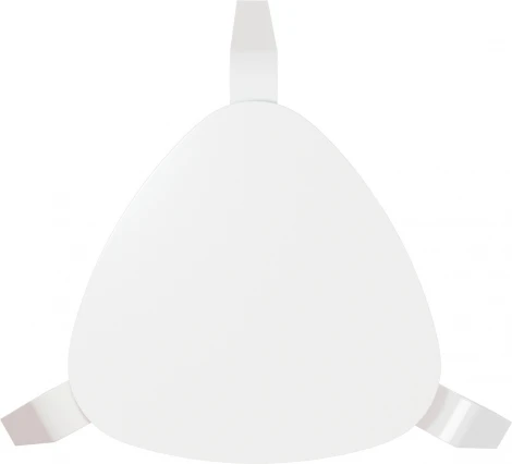 Табурет ТДК Треугольный Белый