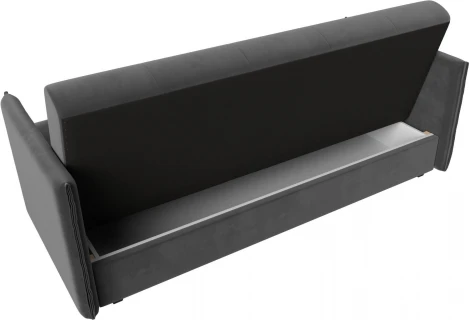 Диван-книжка Лига-018 (Серый/Велюр) Лига Диванов арт.117845