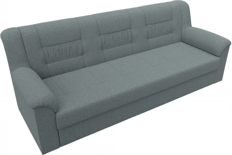 Диван прямой Карелия (Серый/Рогожка) Лига Диванов арт.122615