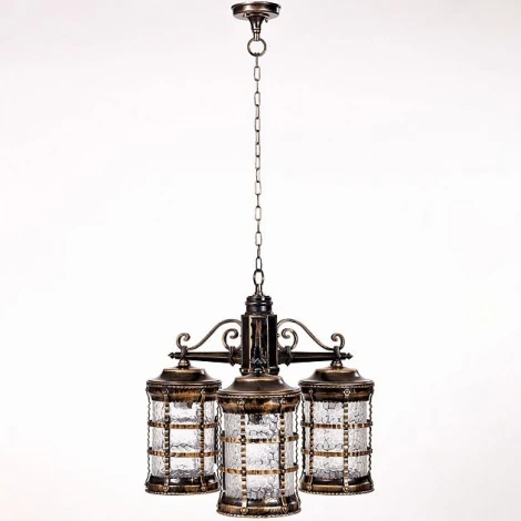 Уличный светильник подвесной Oasis Light 81270/3 Gb