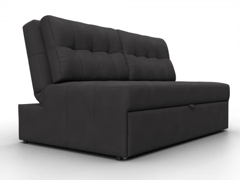 Диван прямой Лига-107 (140) (ЛДСП,Брус,Фанера,Замша/Коричневый) Лига Диванов 134929