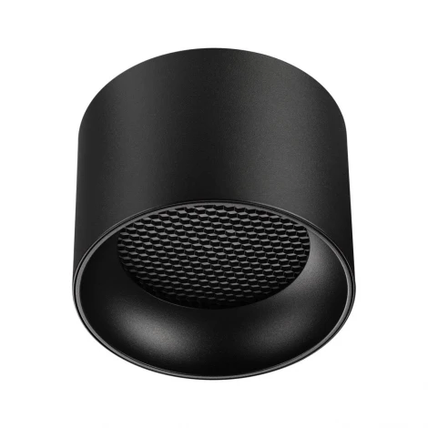 Светильник накладной Novotech Gemini 371010 черный IP20 GX53 12W 220V