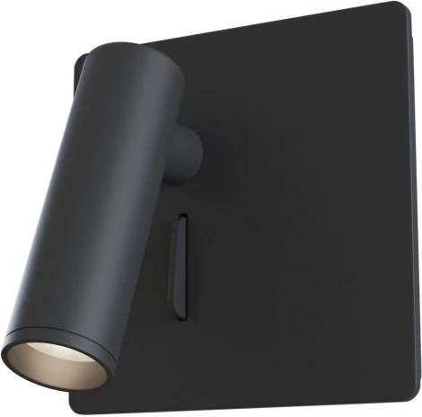 Настенный светильник (бра для чтения) Mirax 3000К 3Вт IP 20 LED Maytoni Technical C040WL-L3B3K (220V, выключатель)